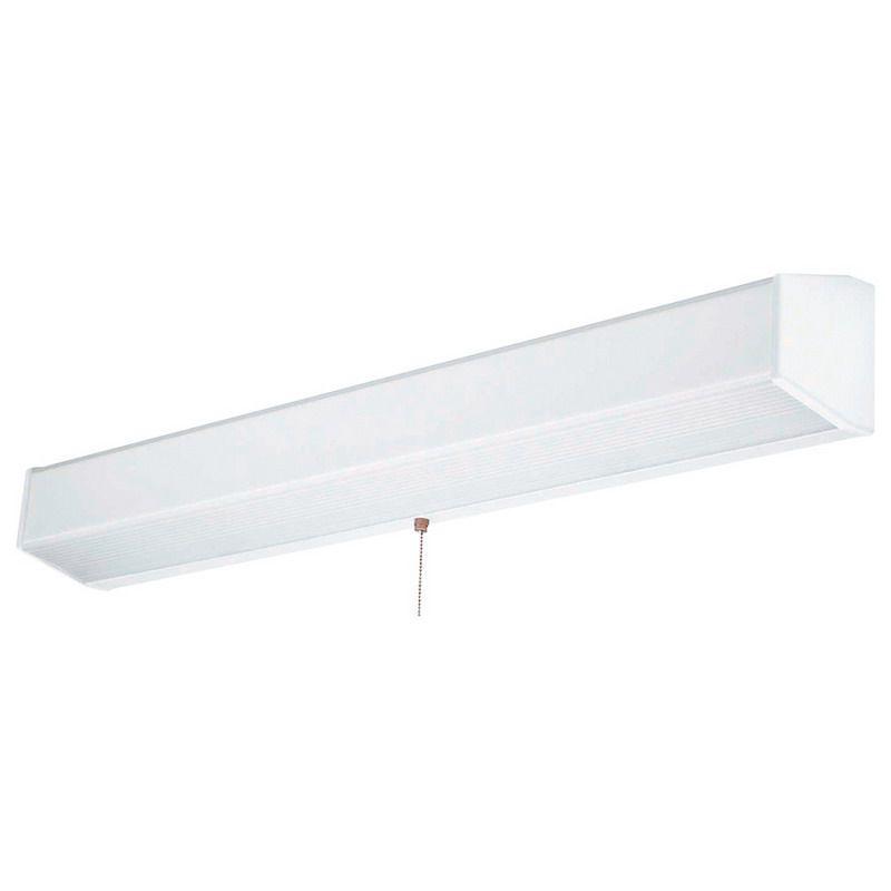Over Bed, Wall Mounted, Fluorescent, Uplight/Downlight, 5-9/16